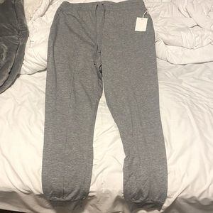 NWT Gray High Rise Jogger